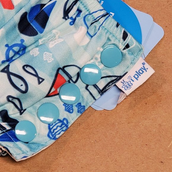 I-Play Swimsuit Diaper 24 Months Blue - Picture 6 of 8